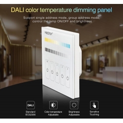DP2  - DALI Farbtemperatur-Dimmfeld
