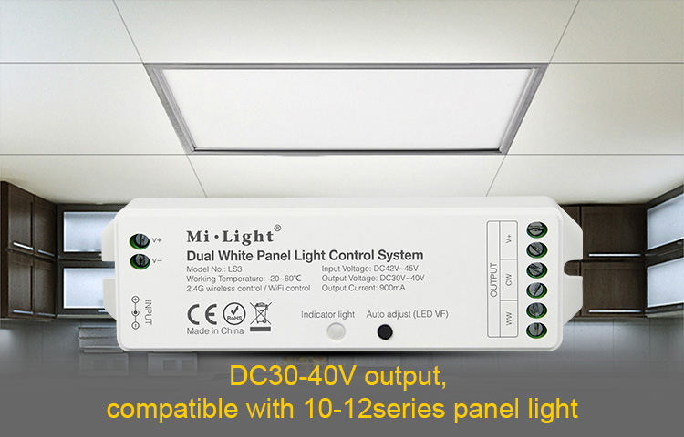 Inteligentní LED kontrolér Dual White Panel Light Control System - LS3