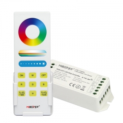 Dimmer für LED - FUT045A Steuerung für RGB + CCT LED-Streifen mit Fernbedienung