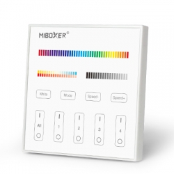 T4 Miboxer - 4-Zonen-RGB+CCT-Panel-Fernbedienung