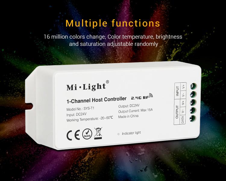 MILIGHT sys-t1, MILIGHT - sys-t1, futlight, pilot wifi