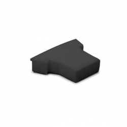 FOLED-W Endkappe schwarz, Einfache Montage Erleichtert die Montage der Endkappe am Profil