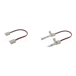 Doppelverbinder für 8mm LED-Streifen mit Kabel