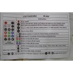 LED RGB Controller SLCB-4 A 0 + FERNBEDIENUNG