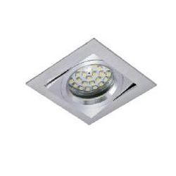 Halogen Leuchte, LED, Treppe, Einbaustrahler RES-8363 Aluminium